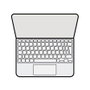 Apple Magic Keyboard para iPad Pro de 13 pulgadas (M4) - Blanco - Español